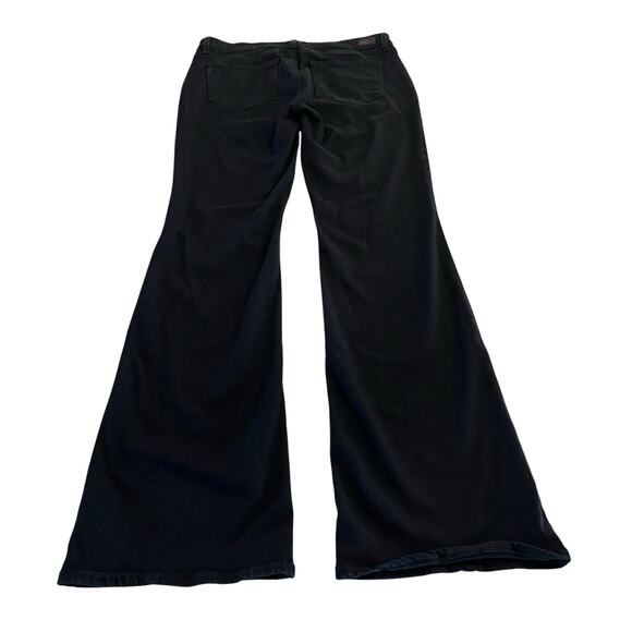 NWT Paige Skyline Boot‎ Cut Jeans in Black Overdye size 32 - Picture 3 of 12